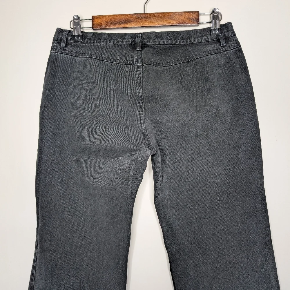J. Crew Women's Black Casual Straight Leg Jeans Size 8
